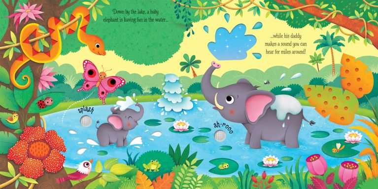 Jungle Sounds Book | Usborne