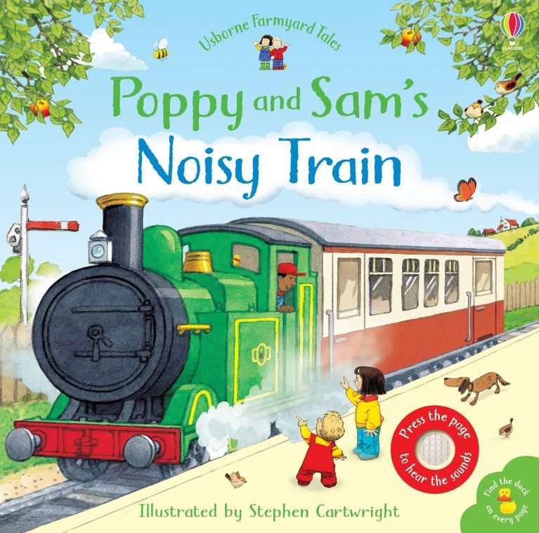 Poppy and Sam's Noisy Train Sound Book | Usborne