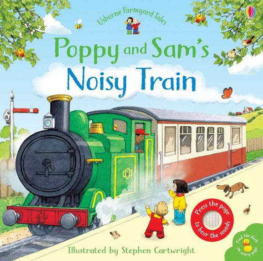 Poppy and Sam's Noisy Train Sound Book | Usborne