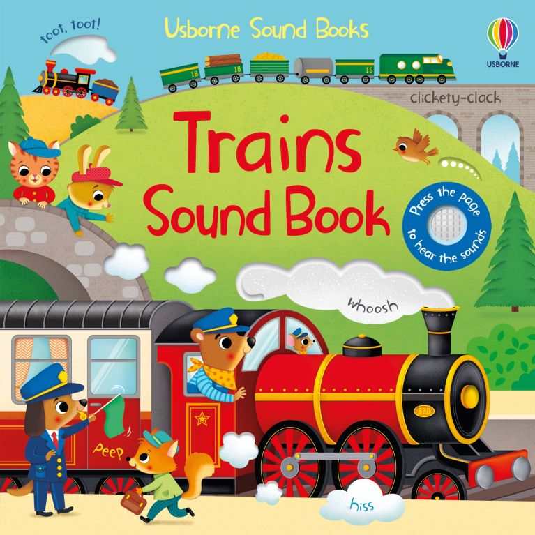 Trains Sound Book | Usborne