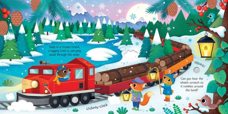 Trains Sound Book | Usborne