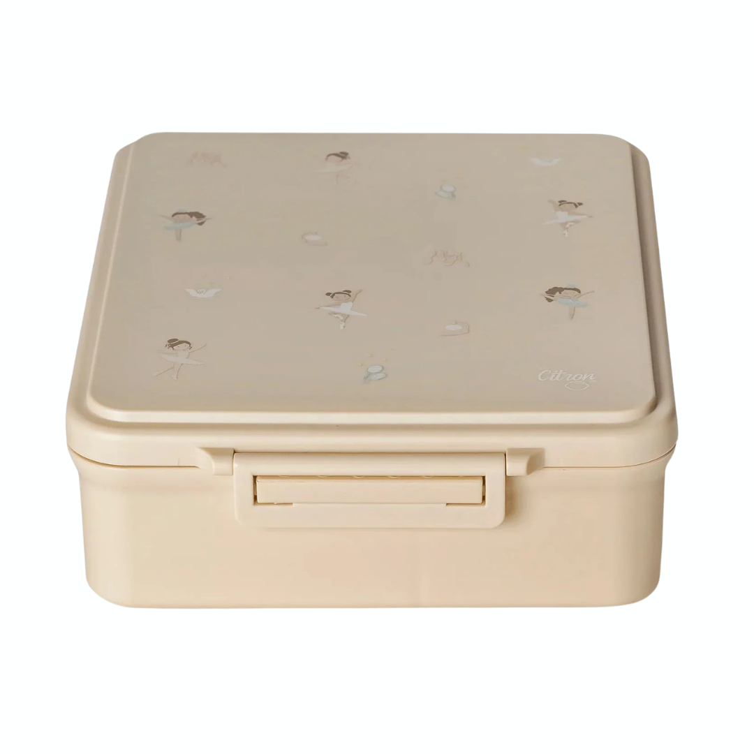 Grand Lunchbox with Food Jar - Ballerina |Citron