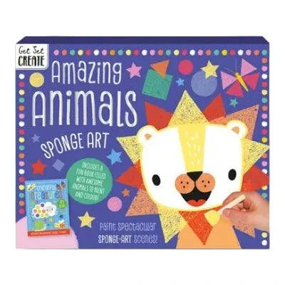 Amazing Animal Sponge Art