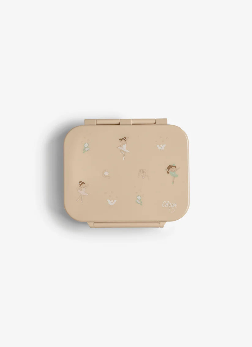 Tritan Snack Box - 3 compartment - Ballerina