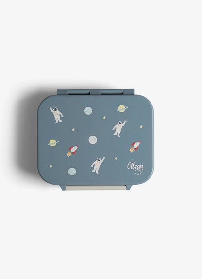 Absolut Tritan Snackbox - 3 Compartments - Spaceship Dusty Blue