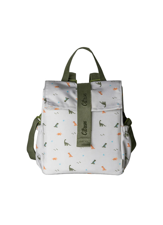 Insulated Roll-up Lunch Bag - Dino