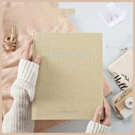 Baby journal keepsake for milestones from pregnancy to age five – view 2