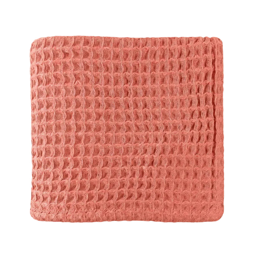 Baby_Waffle_Blanket_-_Folded_-_Peach