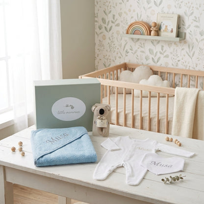 Personalised Baby Boy Gift Box | Newborn Essentials