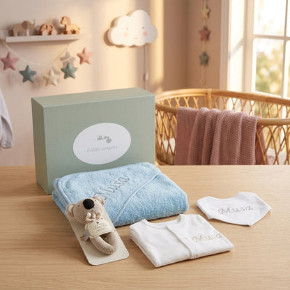 Personalised Baby Boy Gift Box | Newborn Essentials