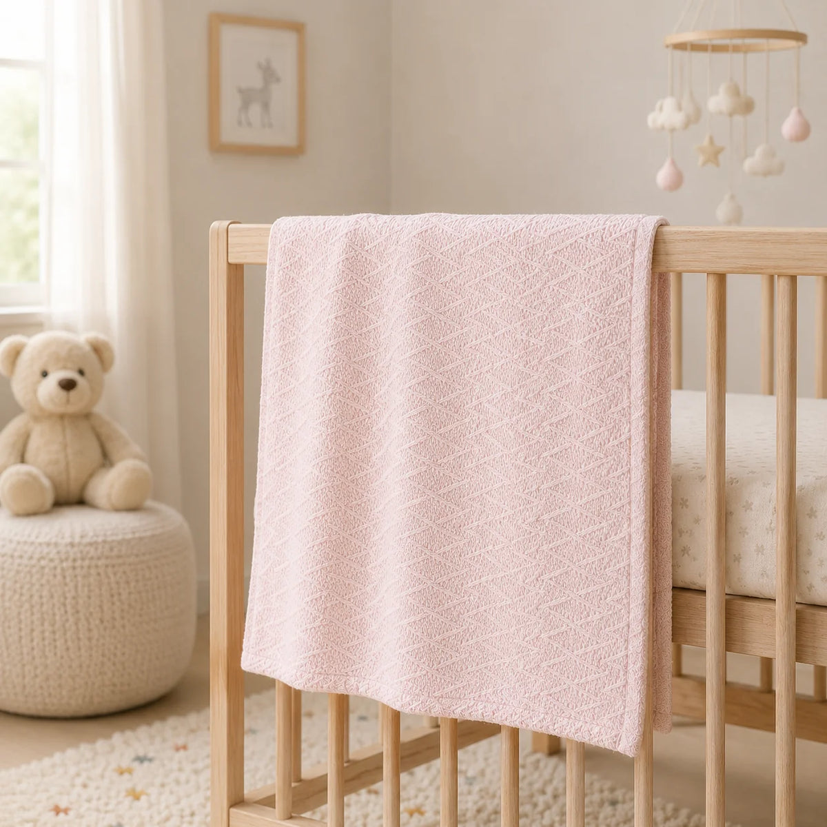 Little Nest personalised baby blanket