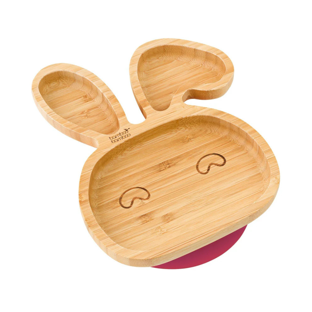 Bamboo Bamboo little bunny suction plate and spoon set – view 12