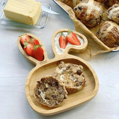 Bamboo Bamboo little bunny suction plate and spoon set – view 16