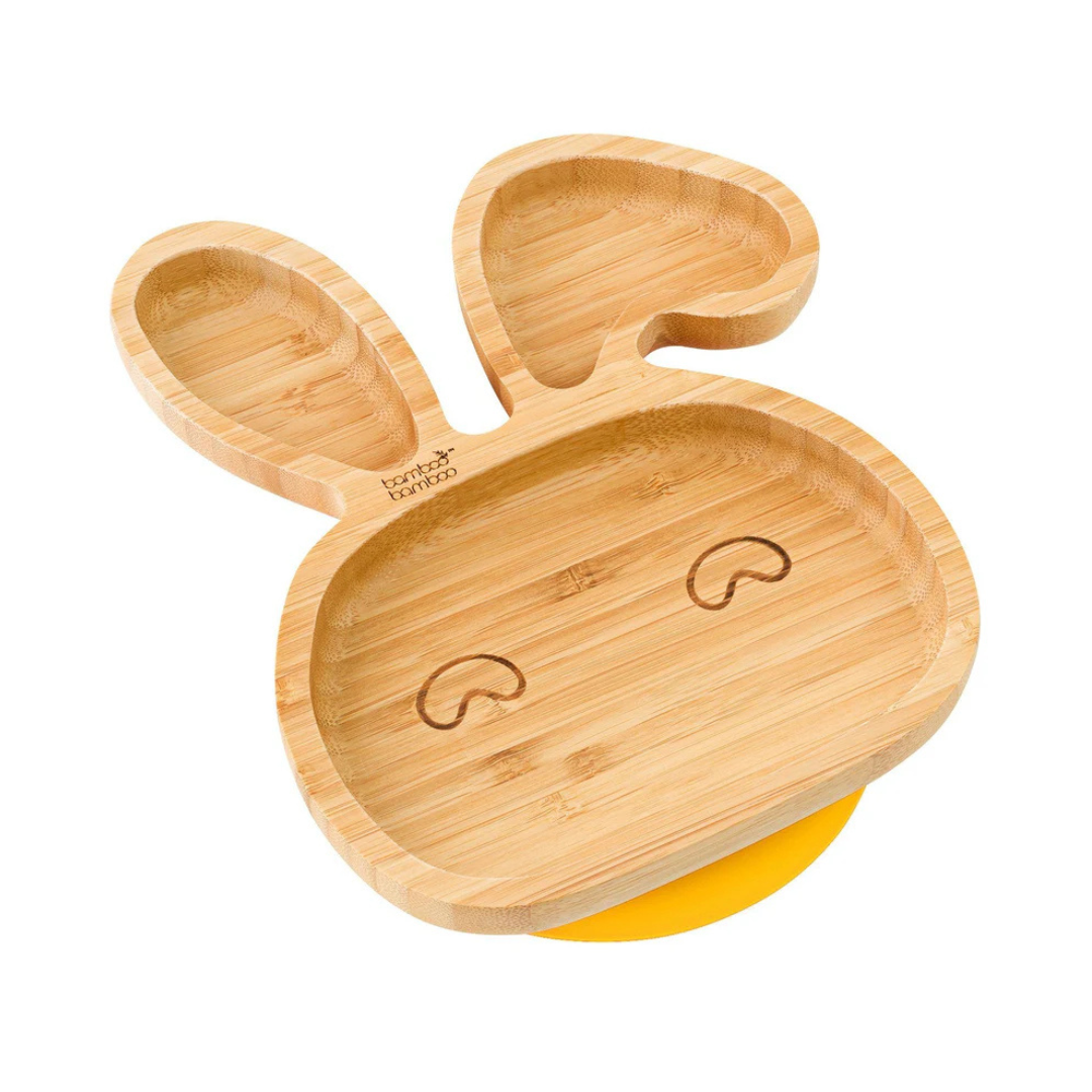Bamboo Bamboo little bunny suction plate and spoon set – view 3