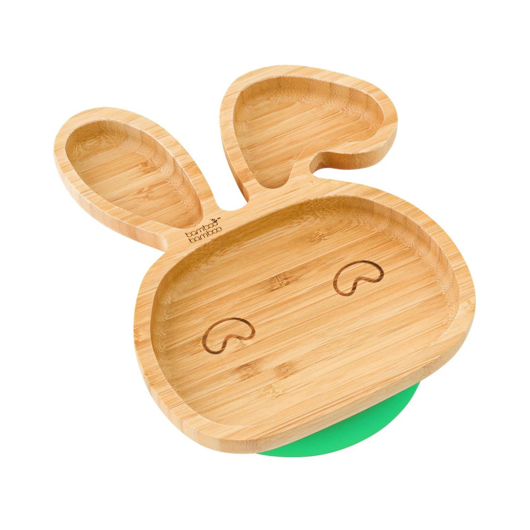 Bamboo Bamboo little bunny suction plate and spoon set – view 9