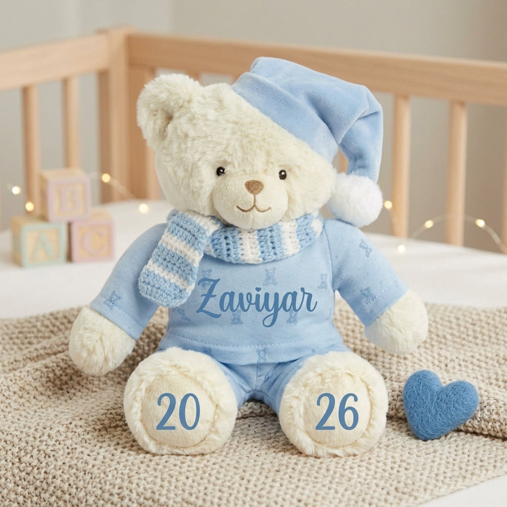 Mothercare blue bedtime bear keepsake – view 3