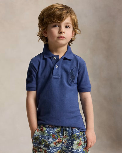 Big Pony Cotton Mesh Polo Shirt | Ralph Lauren