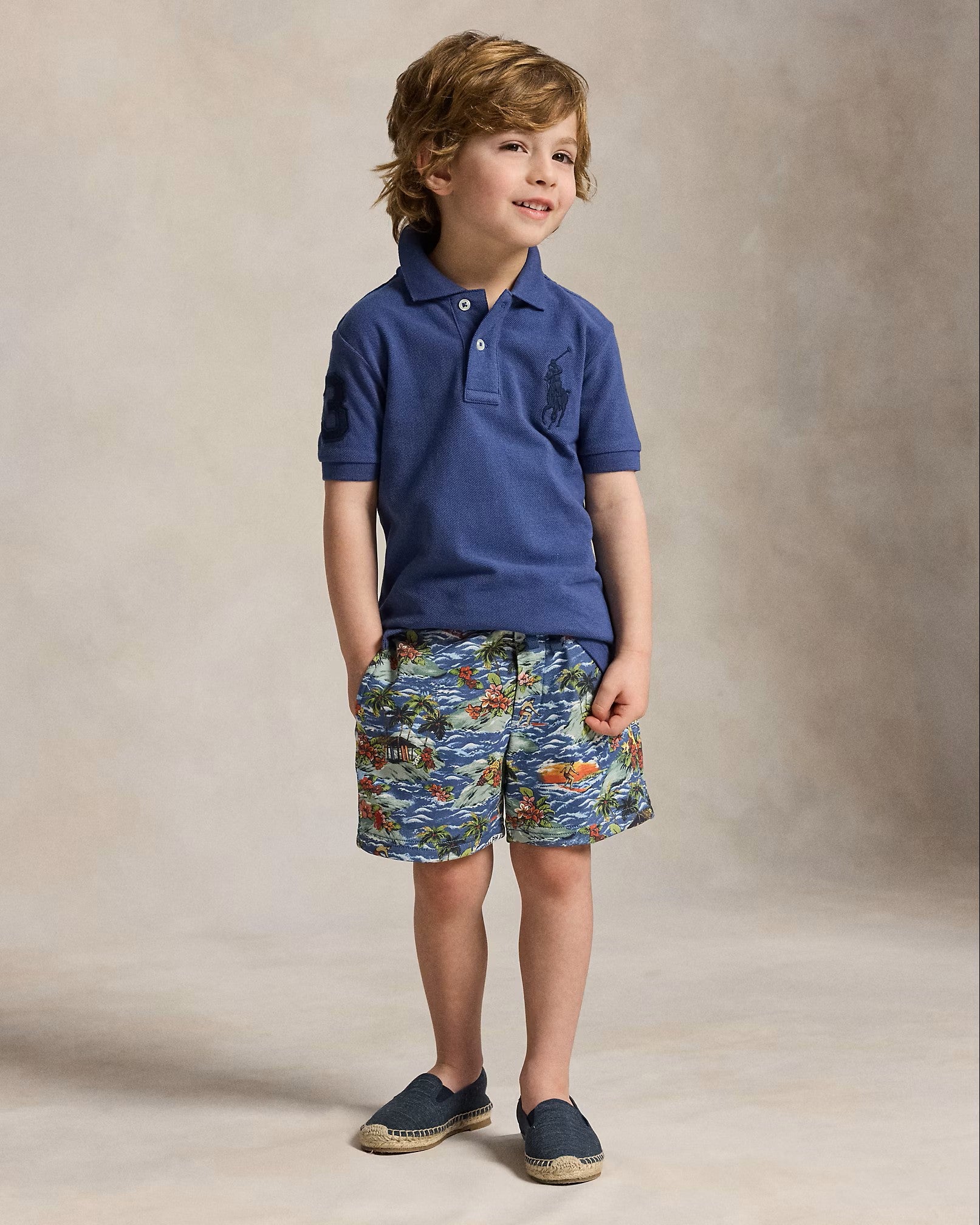 Big Pony Cotton Mesh Polo Shirt | Ralph Lauren