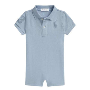 Big Pony Cotton Mesh Polo Shortall | Ralph Lauren