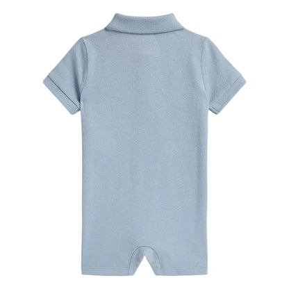 Big Pony Cotton Mesh Polo Shortall | Ralph Lauren