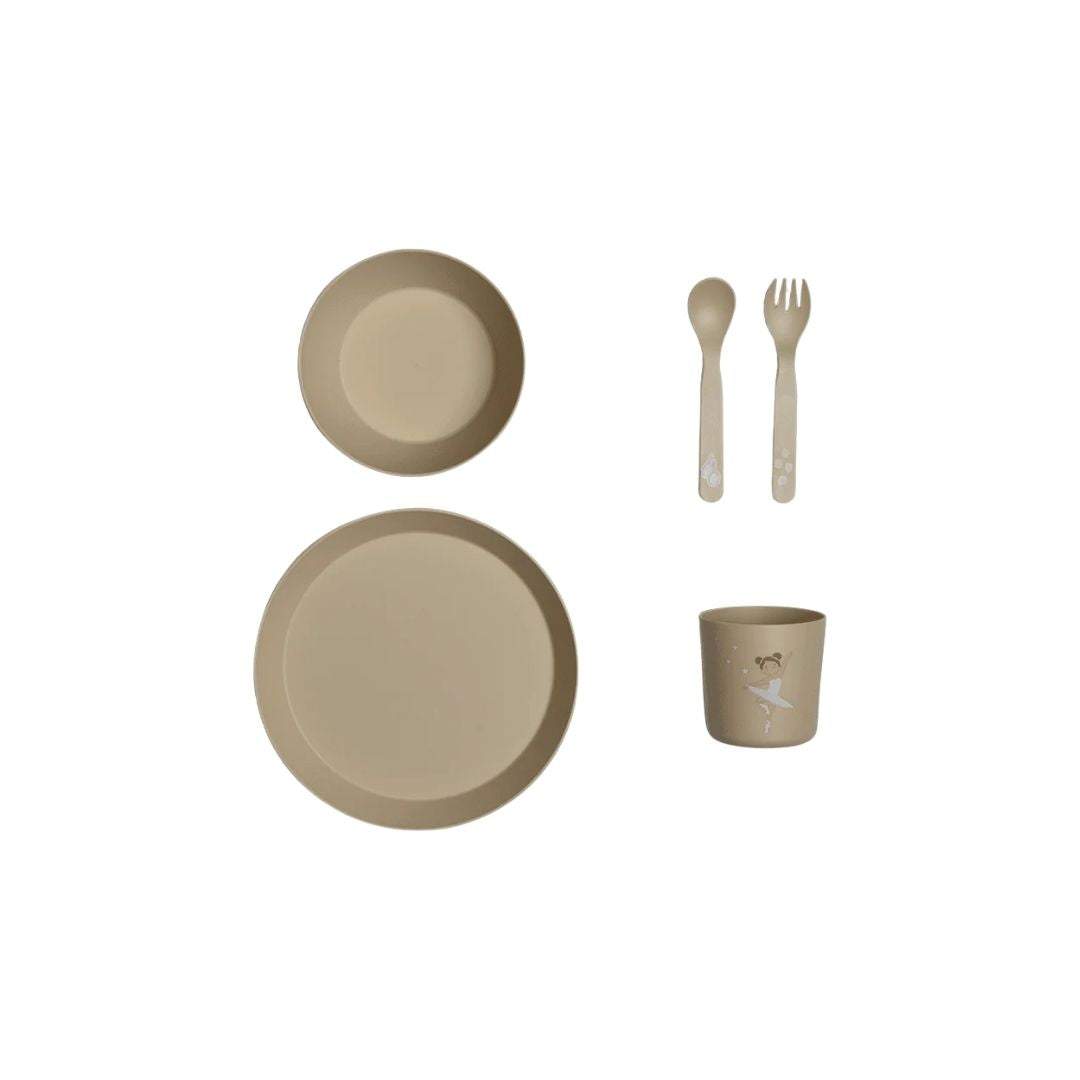 Bio Based Tableware Set - Ballerina | Citron