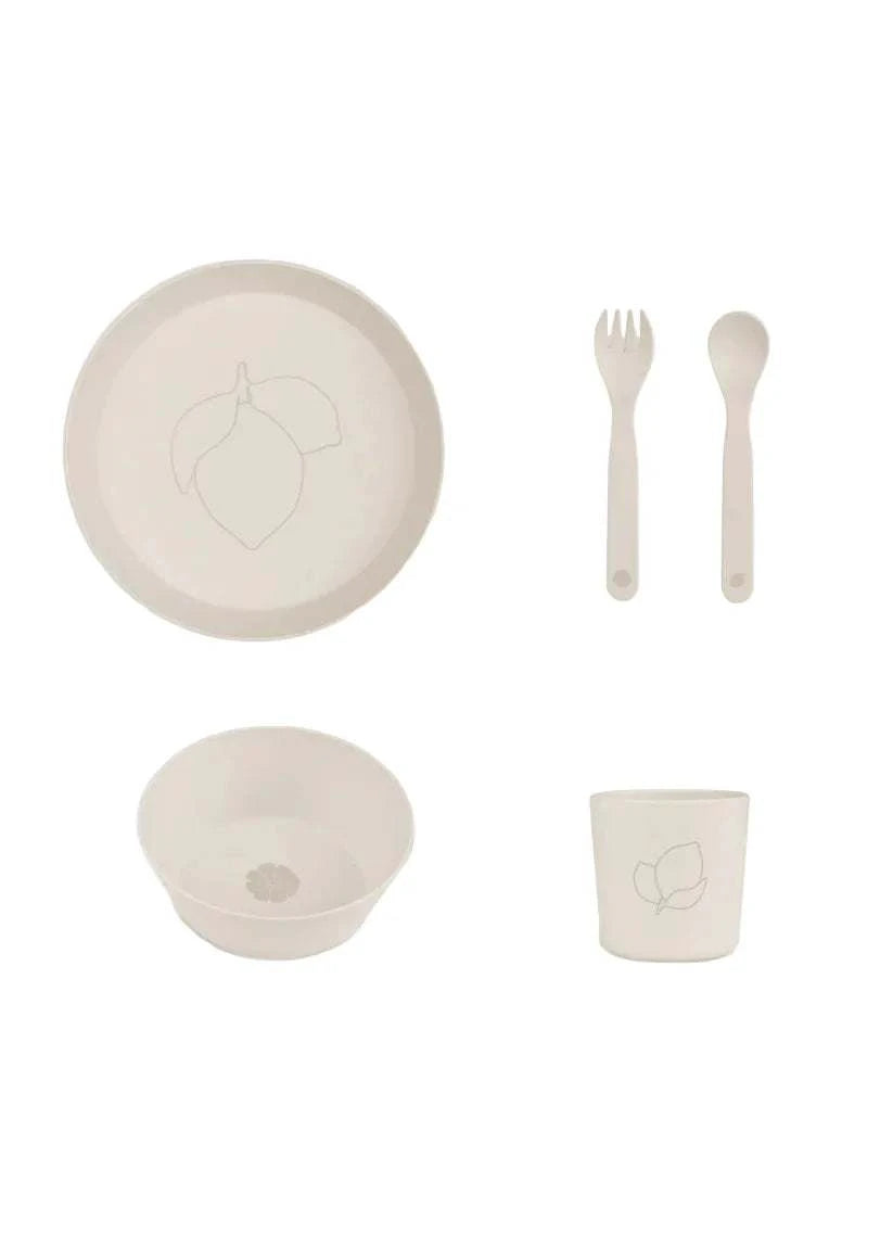 Bio-Based Tableware set - Lemon | Citron