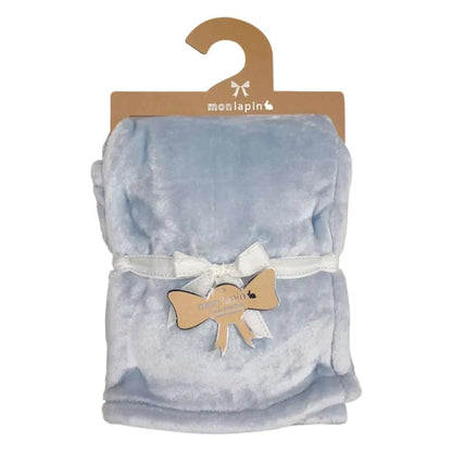 Blue Velvet Baby Blanket