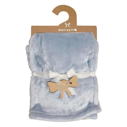 Blue Velvet Baby Blanket