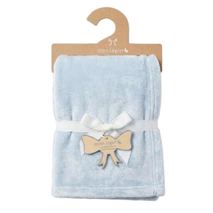 Blue Velvet Baby Blanket