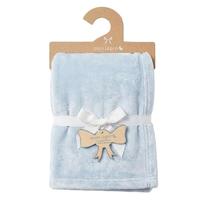 Blue Velvet Baby Blanket