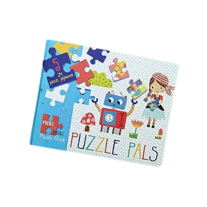 Board Book with 5 Jigsaw Puzzle