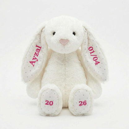 Lulla Bunny |Personalised Plush Keepsake by Bundle Company