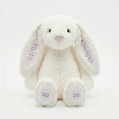 Lulla Bunny |Personalised Plush Keepsake by Bundle Company