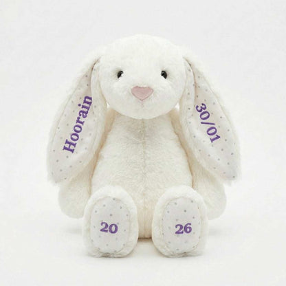 Lulla Bunny |Personalised Plush Keepsake by Bundle Company