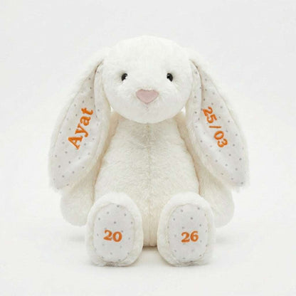 Lulla Bunny |Personalised Plush Keepsake by Bundle Company