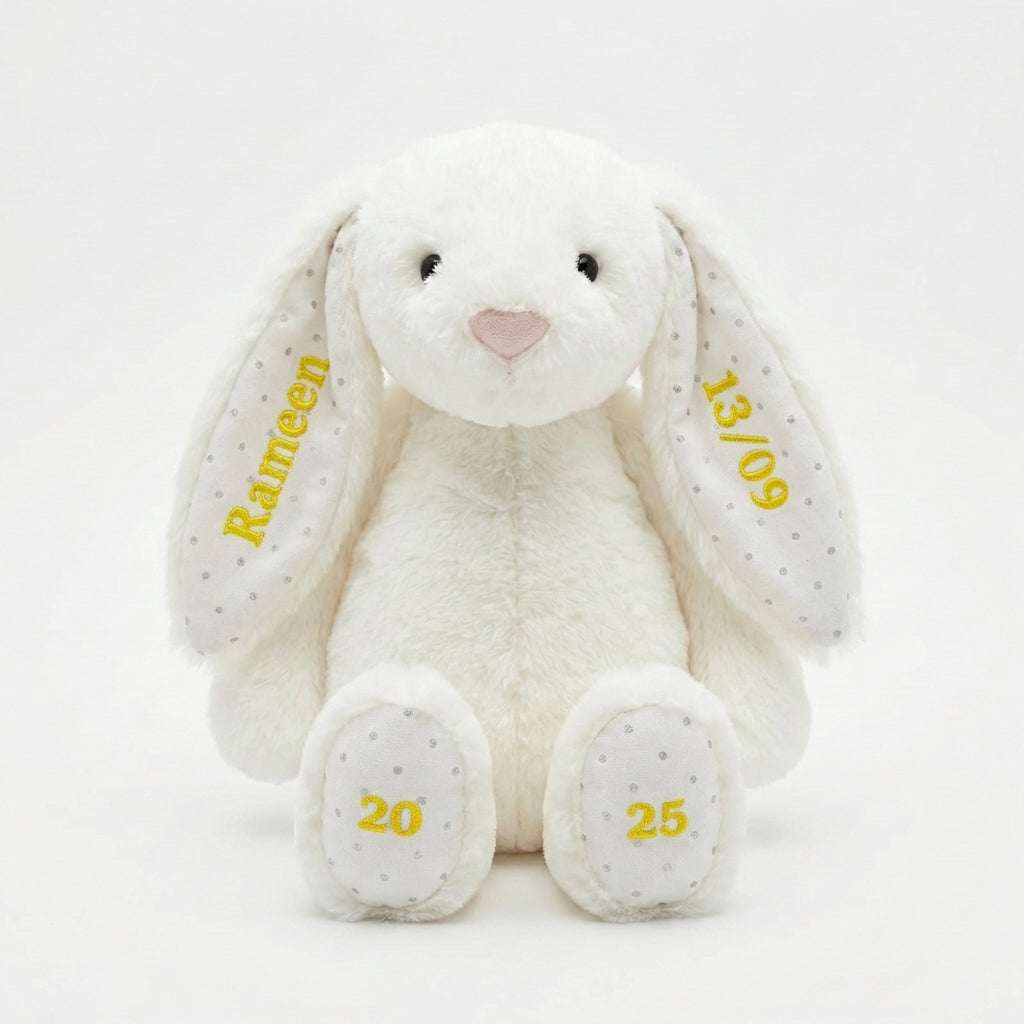 Lulla Bunny |Personalised Plush Keepsake by Bundle Company