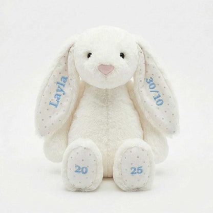 Lulla Bunny |Personalised Plush Keepsake by Bundle Company