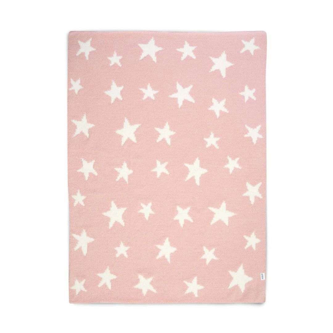 Chenille Blanket - Pink Star by Mamas & Papas