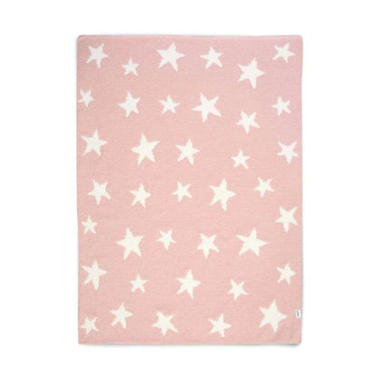 Chenille Blanket - Pink Star by Mamas & Papas