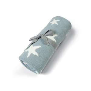 Chenille Blanket - Blue Star by Mamas & Papas