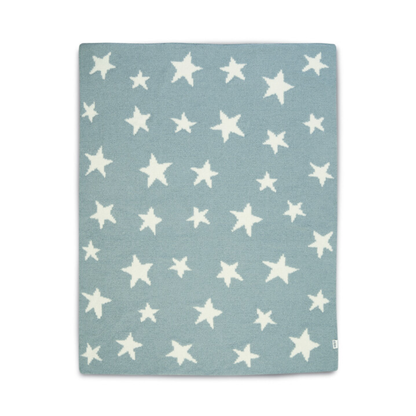 Chenille Blanket - Blue Star by Mamas & Papas
