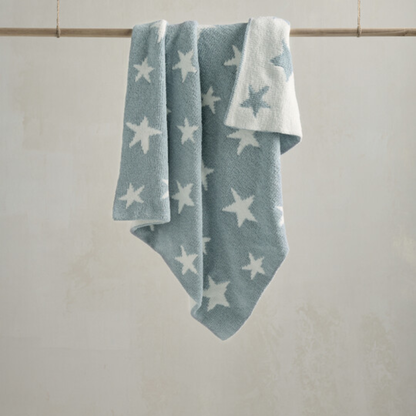 Chenille Blanket - Blue Star by Mamas & Papas