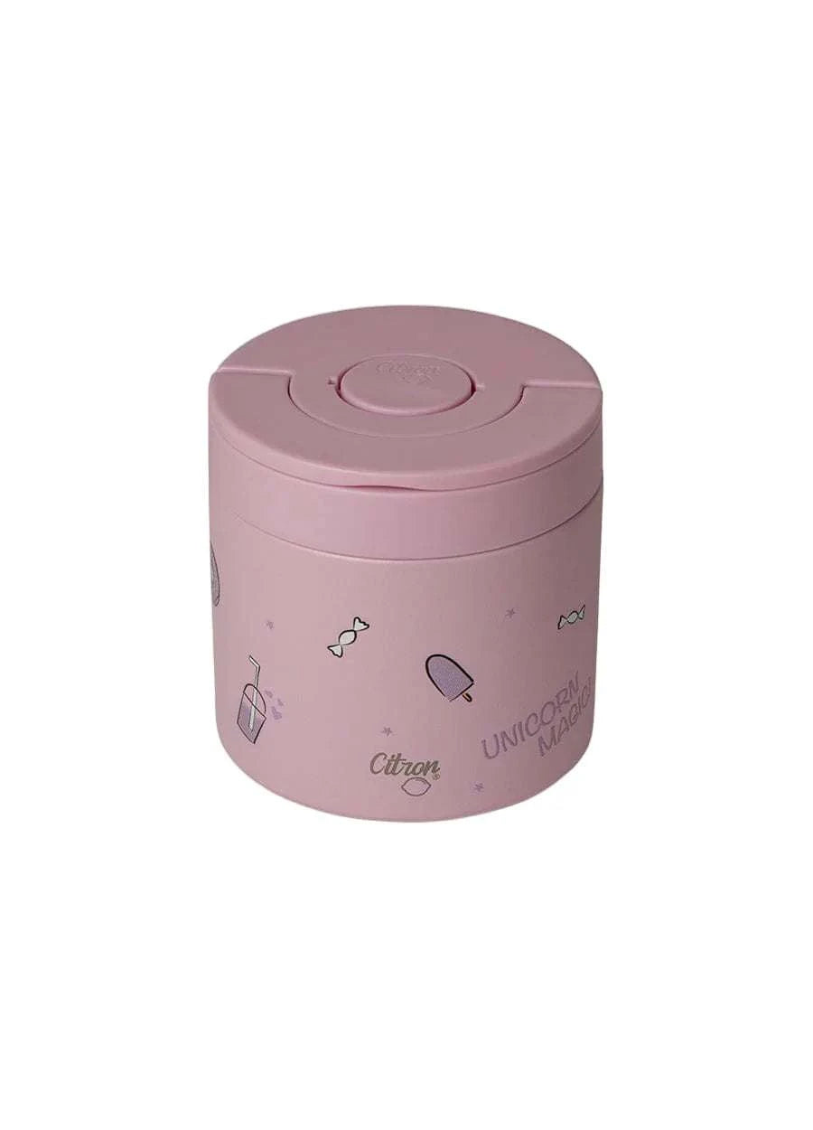 Classic Thermal Food Jar - 350 ml - Stormy Unicorn | Citron