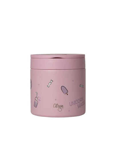 Classic Thermal Food Jar - 350 ml - Stormy Unicorn | Citron