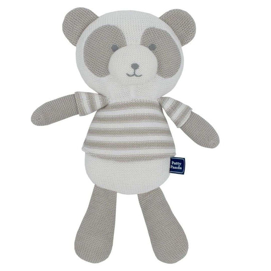 Cotton Knitted Plush Toy - Patty Panda