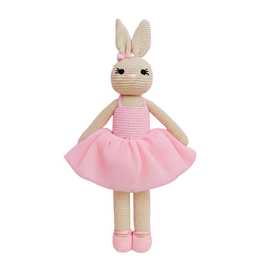 Crochet Bunny Ballerina