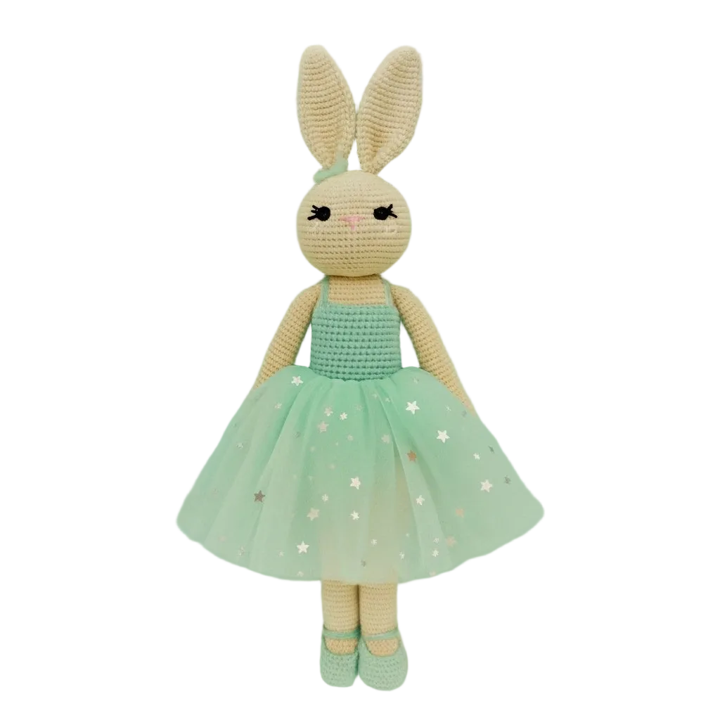 Crochet Bunny Ballerina