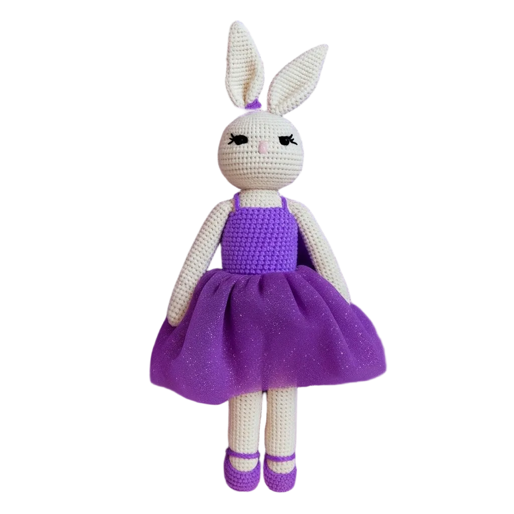 Crochet Bunny Ballerina