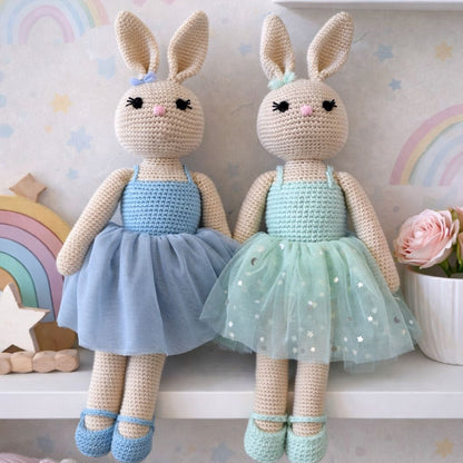 Crochet Bunny Ballerina