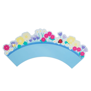 Curved Flower Plaque